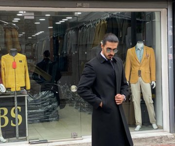 168 DİZ ALTI ERKEK KAŞE PALTO